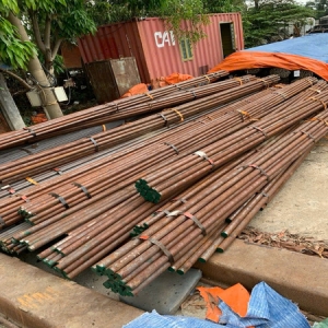 THÉP TRÒN ĐẶC S45C PHI 42 - THÉP TRÒN TRƠN C45 PHI 42