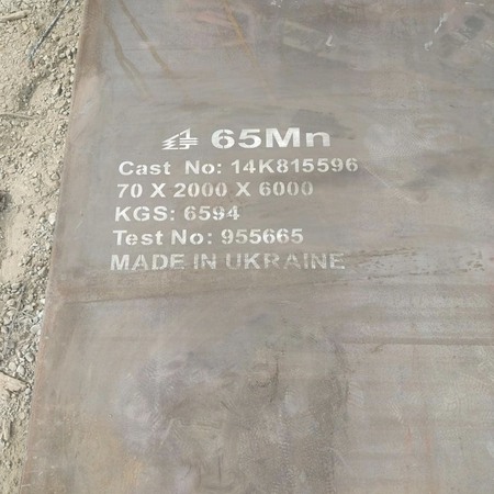 Thép tấm 65mn/65GE/65G/65R chống ăn mòn - đàn hồi cao