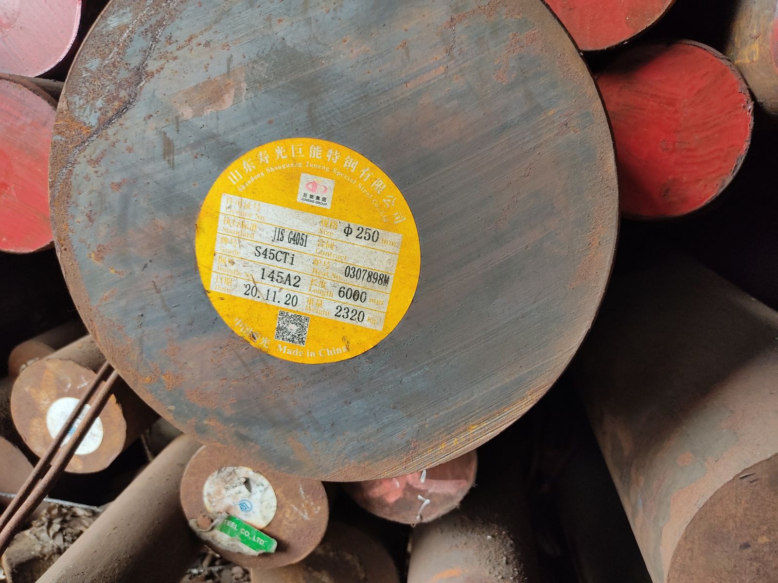 Thép Tròn Đặc Thép tròn đặc C45 –  Ti / S45C – Ti