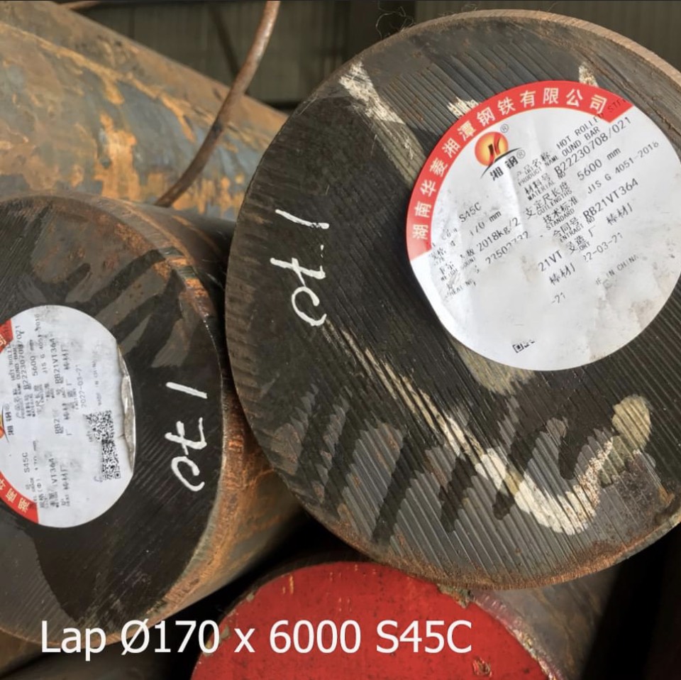THÉP TRÒN ĐẶC S45C / S45CR / C45 