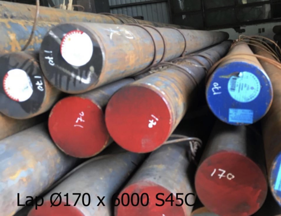 THÉP TRÒN TRƠN S45C, C45, S45Cr