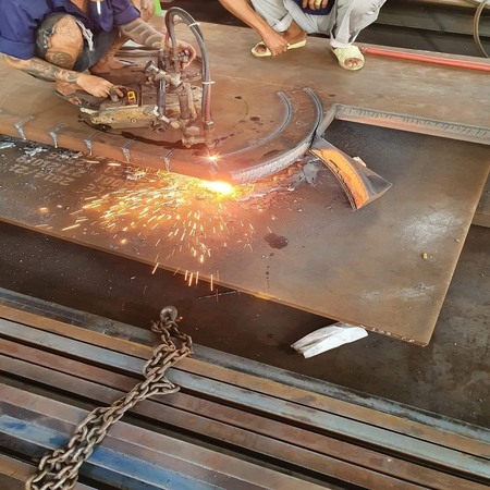 THÉP TẤM ĐÚC ASTM A572 Gr.50 DÀY 130LY / 130LI