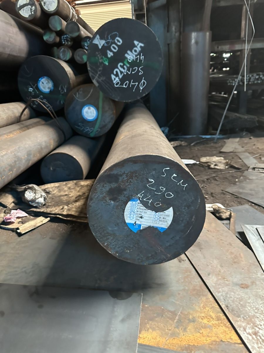 THÉP TRÒN ĐẶC SCM440 PHI 190, THÉP THANH TRÒN D190 SCM440